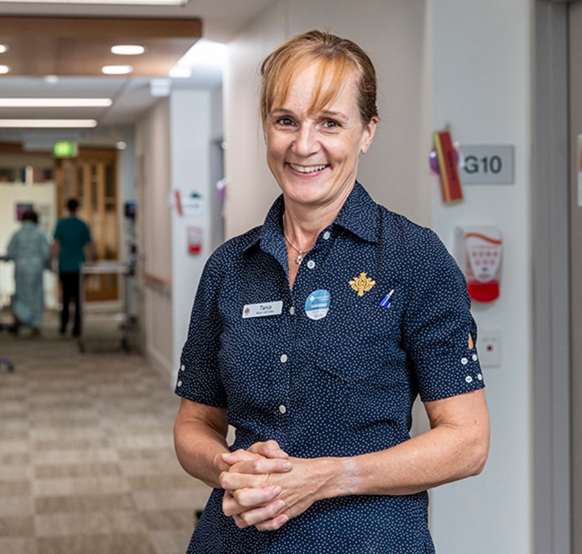 Tania Norman breast care nurse St John of God Murdoch Hospital