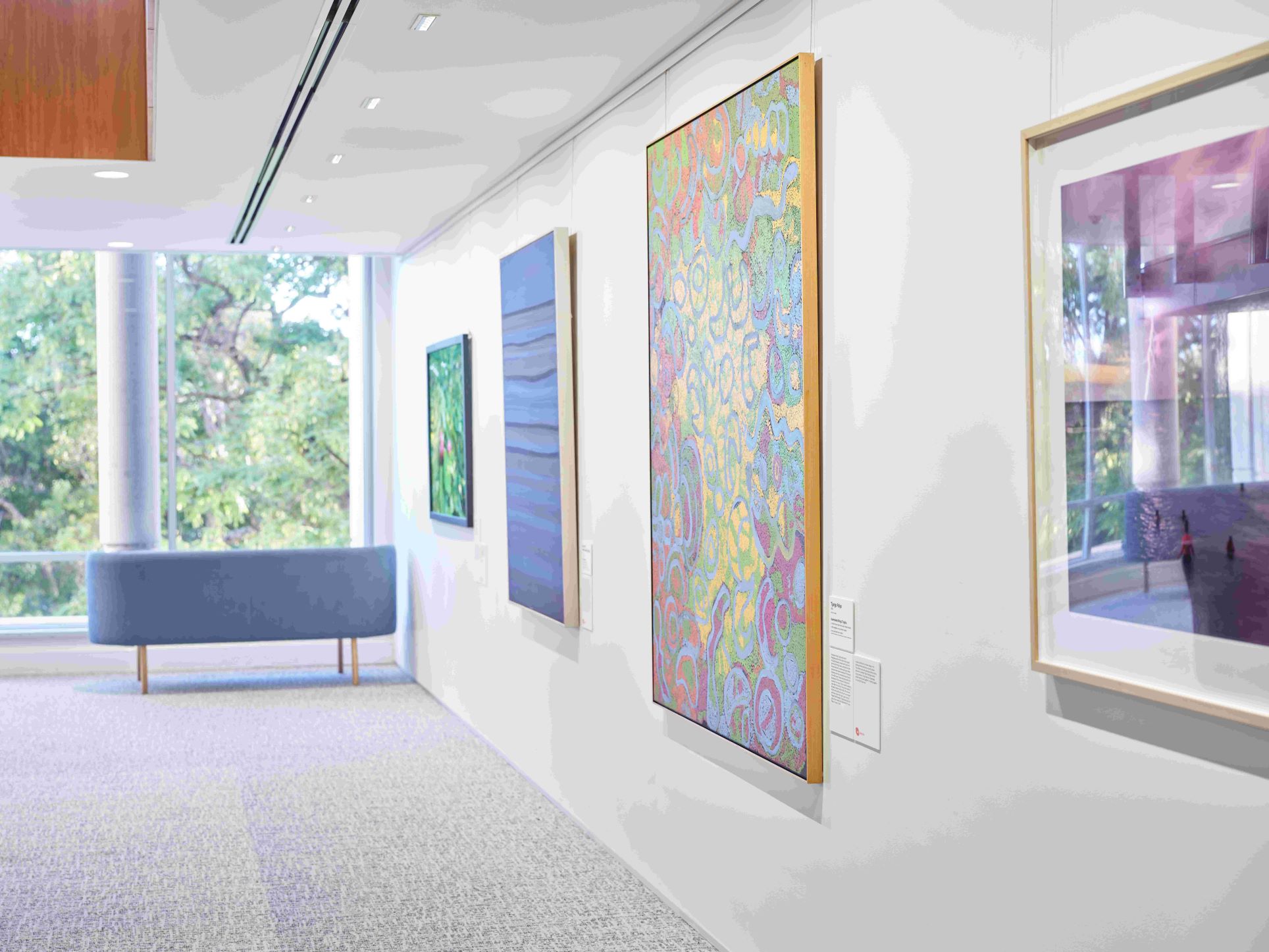 Artwork on hospital wall in St John of God Subiaco