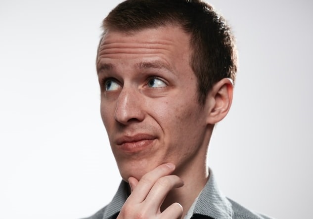 Man unsure