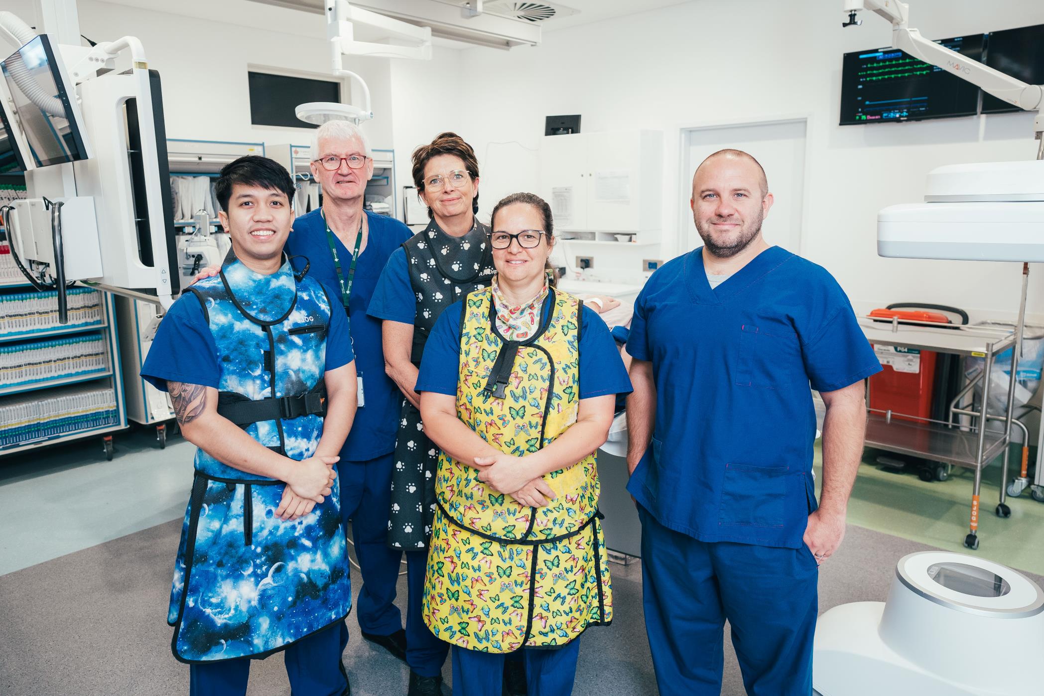Team of doctors in operating room
