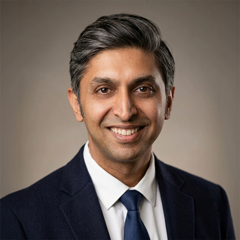 Portrait of Dr Nishant Davidoss