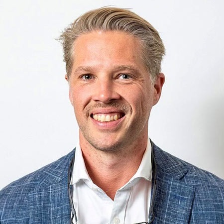 Portrait of Mr Sam Lindquist