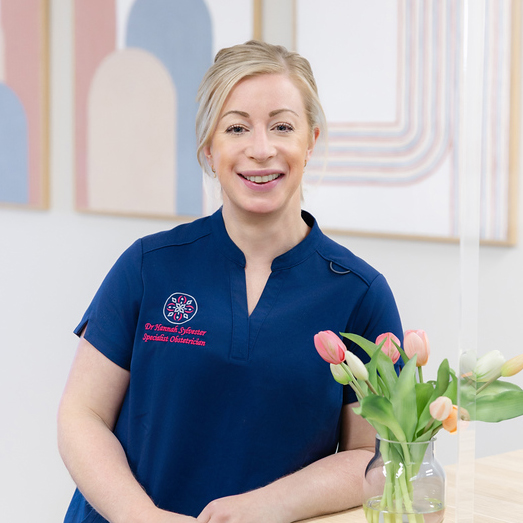 Portrait of Dr Hannah Sylvester