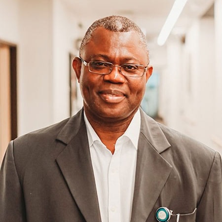 Portrait of Dr Wale Ibraheem