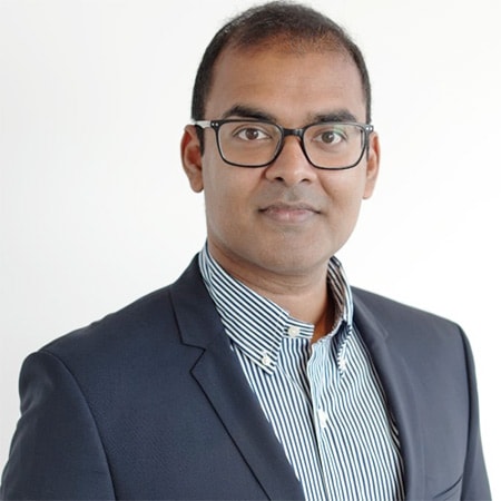 Portrait of Dr Riteesh Bookun
