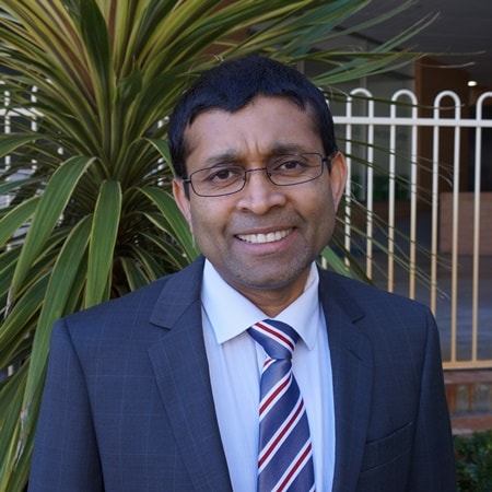 Portrait of Dr Indrajith Withanage