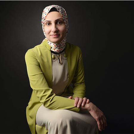 Portrait of Dr Aseel Alkiaat