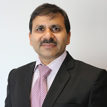 Portrait of Dr Parshotam Gera