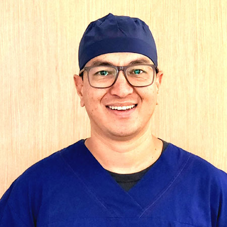 Portrait of Dr Sharin Pradhan