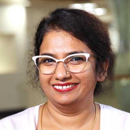 Portrait of Dr Anni Prasad