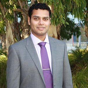 Portrait of Dr Prashanth Prithviraj