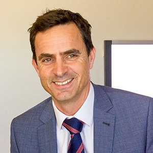 Portrait of Assoc Professor Gareth Harding Prosser