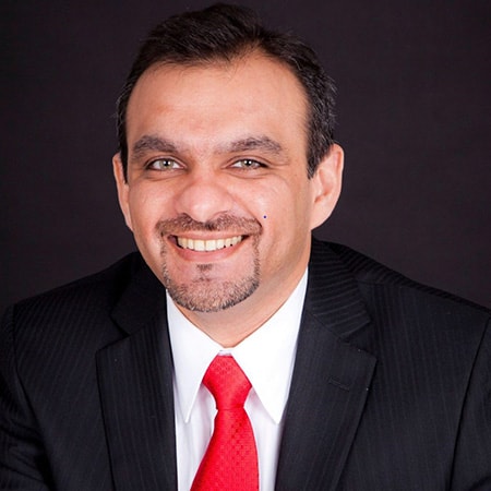 Portrait of Dr Amyn Pardhan
