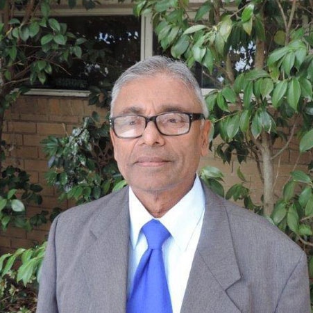 Portrait of Dr Melvin Pinto