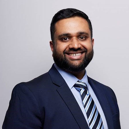 Portrait of Dr Rajiv Menon