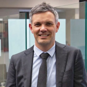 Portrait of Dr Liam Halliday