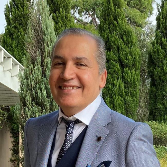 Portrait of Dr Farazdak Al Wahab