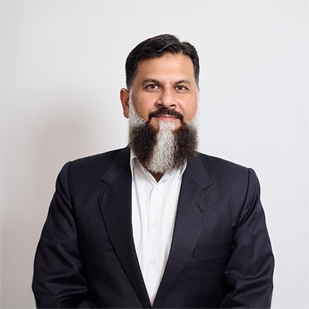 Portrait of Dr Kamran Malick