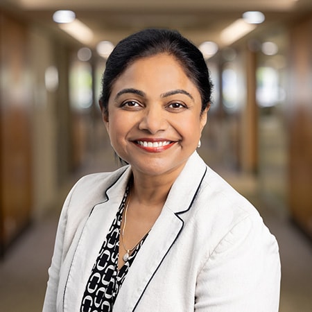 Portrait of Dr Vijaya Venkataraman