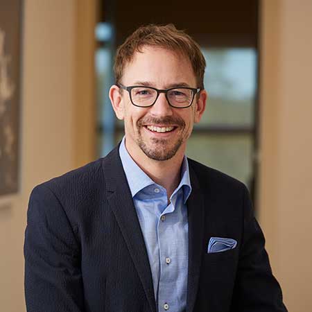 Portrait of Dr Jeremy Rawlins