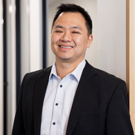 Portrait of Dr Brian Hue