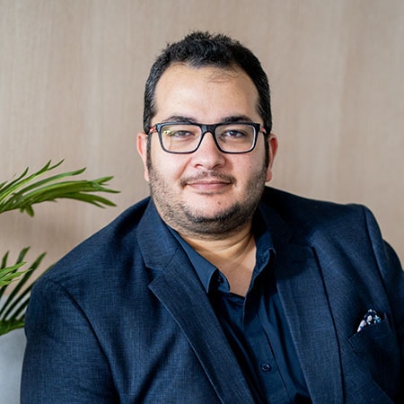 Portrait of Dr Ihab Khalil