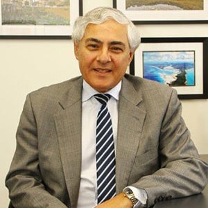 Portrait of Professor George Kannourakis