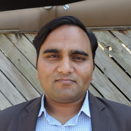 Portrait of Dr Brij Kishore