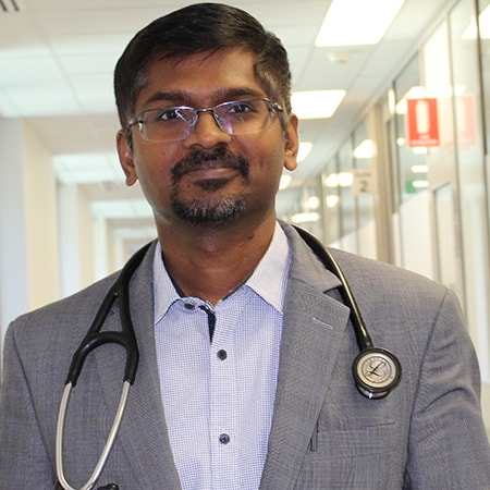 Portrait of Dr Kalilur Anvardeen