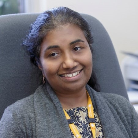 Portrait of Dr Ruby Thavakulasingam