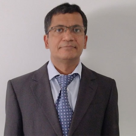 Portrait of Dr Mukesh Nasa