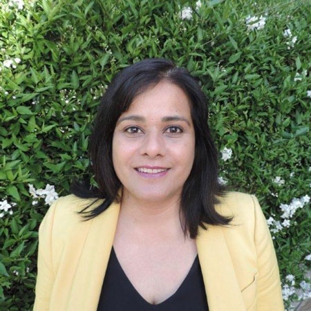 Portrait of Dr Mina Tolat